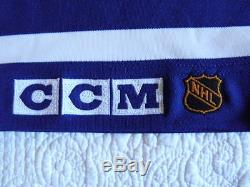 CCM Authentic Toronto Maple Leafs Mats Sundin Jersey size 52 1996 Leaf Gardens