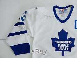 CCM Toronto Maple Leafs Sundin Game Used Autograph Jersey NHL Hockey Vintage