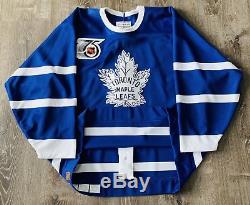CCM Ultrafill TBTC Doug Gilmour Toronto Maple Leafs Authentic Hockey Jersey 52