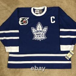 CCM Wendel Clark Toronto Maple Leafs TBTC NHL Hockey Jersey Vintage Blue XXL