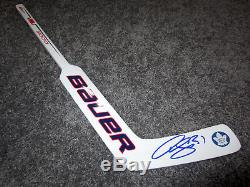 CURTIS JOSEPH CUJO Toronto Maple Leafs SIGNED Autograph Mini Goalie Stick COA