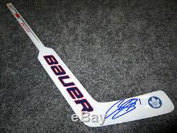 CURTIS JOSEPH CUJO Toronto Maple Leafs SIGNED Autograph Mini Goalie Stick COA