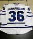 Carl Gunnarsson Game Worn Toronto Maple Leafs Jersey Road Real Sports Loa