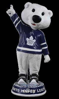 Carlton the Bear Toronto Maples Leafs 3 Foot Bobblehead NHL