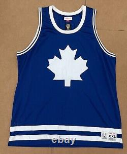 Concepts Mitchell And & Ness NHL Toronto Maple Leafs Basketball Jersey XXL 93