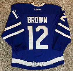 Connor Brown Toronto Maple Leafs Authentic Reebok Jersey Size 54 100th NHL Patch