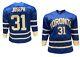 Curtis Joseph? Autographed Toronto? Pro Style Hockey Jersey Blue (jsa)