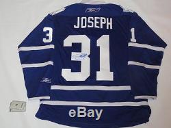 Curtis Joseph Signed #31 Reebok Premier Toronto Maple Leafs Jersey Hof Jsa Coa