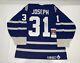 Curtis Joseph Signed #31 Toronto Maple Leafs Jersey Jsa Coa Licensed