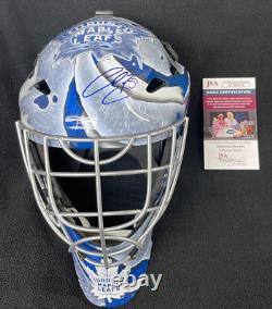 Curtis Joseph Signed Toronto Maple Leafs Full Size Goalie Mask JSA COA