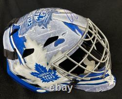 Curtis Joseph Signed Toronto Maple Leafs Full Size Goalie Mask JSA COA