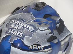 Curtis Joseph Signed Toronto Maple Leafs Full-size Youth Goalie Mask Helmet