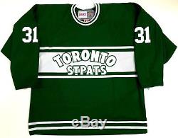 Curtis Joseph Signed Toronto St. Pats CCM Vintage Maple Leafs Jersey Psa/dna