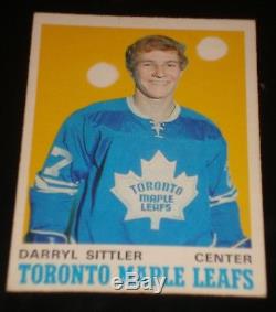 DARRYL SITTLER ROOKIE 1970, O-PEE-CHEE, #218 Toronto Maple Leafs, Hockey Card