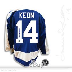 Dave Keon Autographed Signed Toronto Maple Leafs CCM Vintage Jersey
