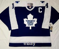 DAVE KEON size LARGE Toronto Maple Leafs CCM 550 VINTAGE series Hockey Jersey