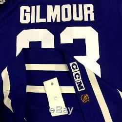 Doug Gilmour 1993 Cup 100th Toronto Maple Leafs CCM Ultrafil Authentic Jersey 48