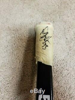 DOUG GILMOUR 92'93 Signed Toronto Maple Leafs CAREER YEAR Game Used Hockey Stick