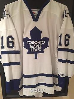 Darcy Tucker Toronto Maple Leafs Autographed Jersey First Goal