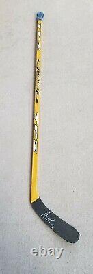 Darcy Tucker Toronto Maple Leafs signed game used hockey stick 1995 to 2010 NHL