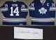 Dave Keon Signed 1967 Toronto Maple Leafs Stanley Cup Era Licensed Jersey & Coa