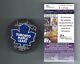 Dave Keon Signed & Inscribed Toronto Maple Leafs Ravens Athletic Puck Jsa T13740