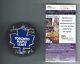 Dave Keon Signed & Inscribed Toronto Maple Leafs Ravens Athletic Puck Jsa T13741