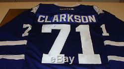 David Clarkson Toronto Maple Leafs Autograph Jersey NHL Hockey Signed COA Holo
