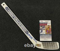 Dick Duff Signed Toronto Maple Leafs Plastic Mini Stick JSA COA