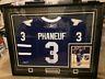 Dion Phaneuf Toronto Maple Leafs Signed Jersey Framed