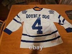 Don Cherry Autographed Toronto Maple Leafs Double Dog #4 Jersey