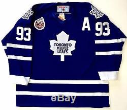 Doug Gilmour 1993 Cup 100th Toronto Maple Leafs CCM Original Replica Jersey XL