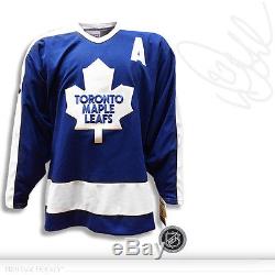 Doug Gilmour Autographed Signed Toronto Maple Leafs CCM Vintage Jersey