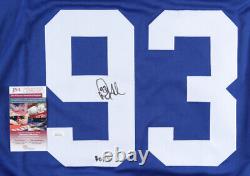 Doug Gilmour Signed Toronto Maple Leafs Jersey (JSA COA) 35 Pts 1993 Playoffs