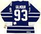 Doug Gilmour Signed Toronto Maple Leafs Vintage Ccm Jersey Psa/dna Coa 1993 Era