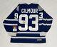 Doug Gilmour Signed Vintage Ccm Toronto Maple Leafs Jersey Licensed Jsa Coa