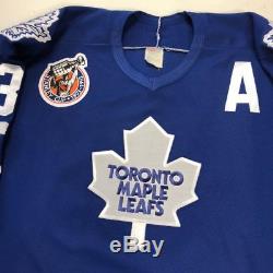 Doug Gilmour Stanley Cup 100 Toronto Maple Leafs CCM Original Replica Jersey L