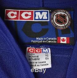 Doug Gilmour Stanley Cup 100 Toronto Maple Leafs CCM Original Replica Jersey XL