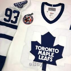 Doug Gilmour Toronto Maple Leafs 1993 CCM Ultrafil Authentic Jersey 48