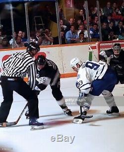 Doug Gilmour Toronto Maple Leafs 1993 CCM Ultrafil Authentic Jersey 48