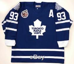 Doug Gilmour Toronto Maple Leafs 1993 CCM Ultrafil Authentic Jersey 52 New