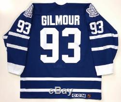 Doug Gilmour Toronto Maple Leafs 1993 CCM Ultrafil Authentic Jersey 52 New