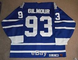 Doug Gilmour Toronto Maple Leafs Authentic Jersey 52 CCM Fight Strap Ultrafil