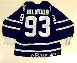 Doug Gilmour Toronto Maple Leafs CCM Maska Ultrafil Authentic Jersey Size 48