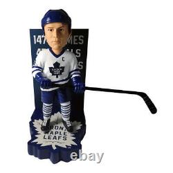 Doug Gilmour Toronto Maple Leafs Stats Banner Bobblehead NHL Hockey