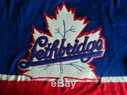 Ebbets Field Flannels Team Canada 1951 Authentic Hockey Jersey 3XL Wool RARE NEW