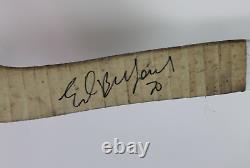 Ed Belfour signed game used Toronto Maple Leafs hockey stick! Authentic! 14830