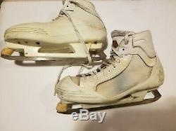 FELIX POTVIN mid 90's Toronto Maple Leafs CCM Game Worn Used Goalie Skates COA
