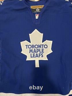 FRANK MAHOVLICH Toronto Maple Leafs SIGNED AUTHENTIC NHL KOHO JERSEY Size 52 JSA