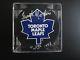 Frank Mathers Autograph Toronto Maple Leafs Puck
